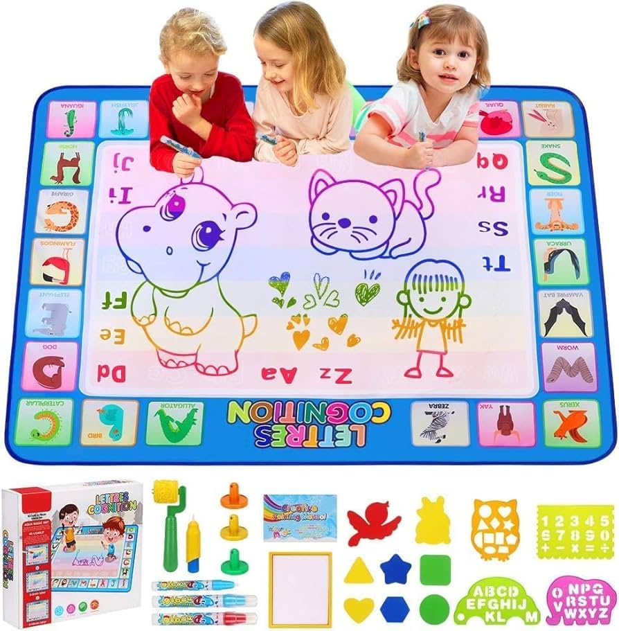 Aqua Magic water painting Doodle mat for Childrens Unlimited Painting !!